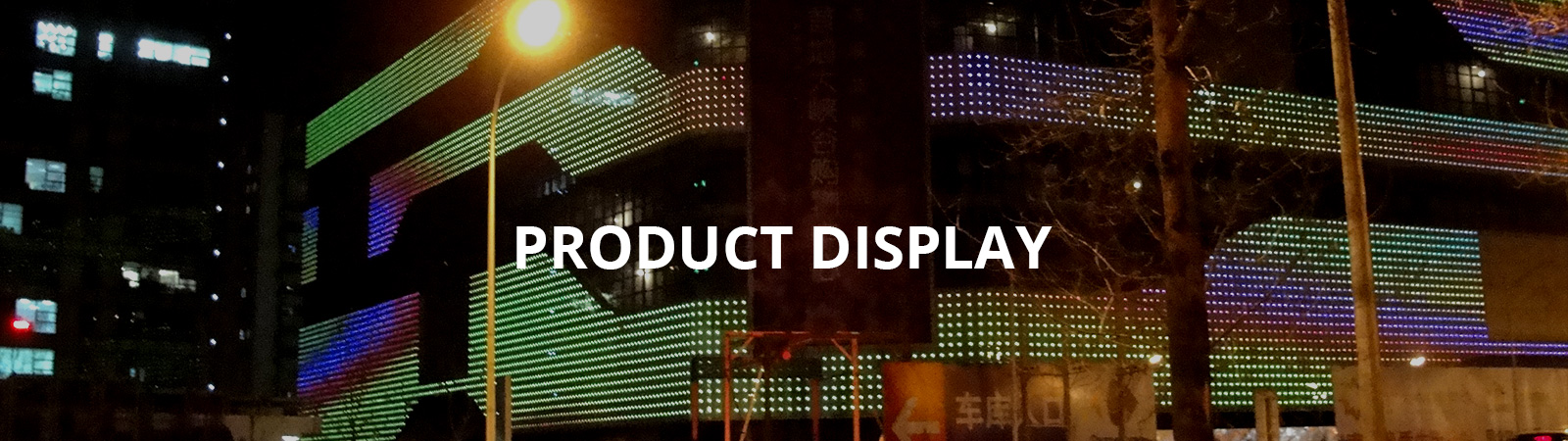 Flexible LED Screen Outdoor Transparent
