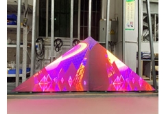 Creative LED Display Screen - Triangular Shaped LED Display Screen