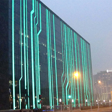 Beijing Digital Building  (P62.5mm 1374㎡ 351744pcs)