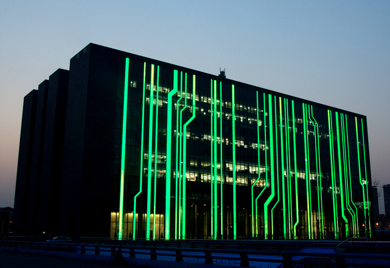 Beijing Digital Building  (P62.5mm 1374㎡ 351744pcs)