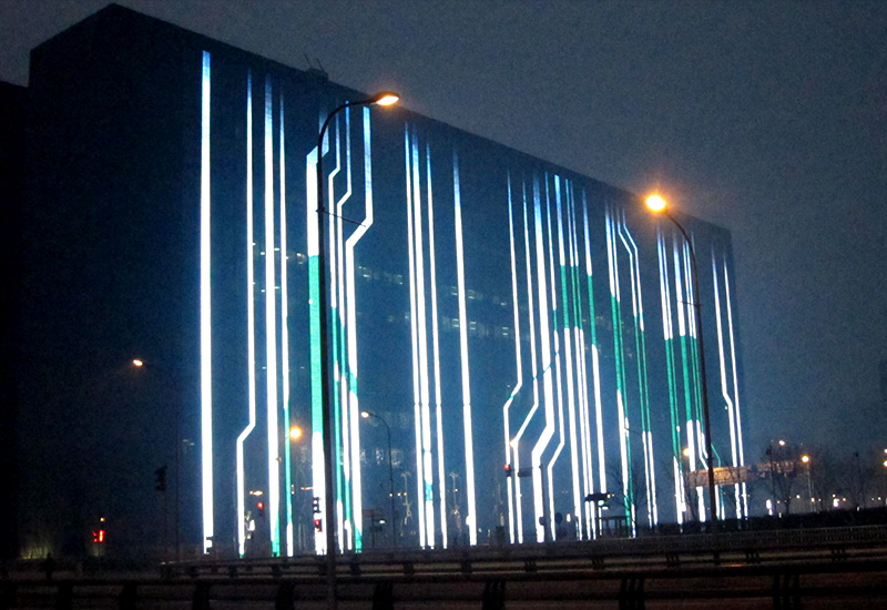 Beijing Digital Building  (P62.5mm 1374㎡ 351744pcs)