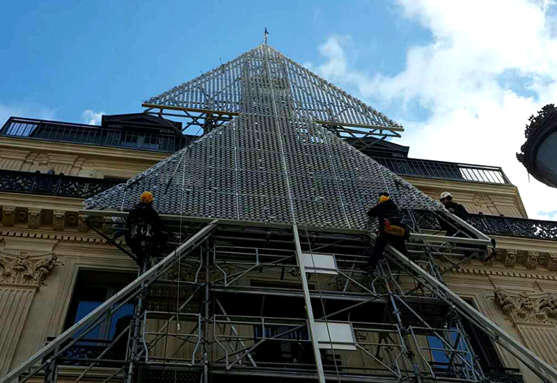 Christmas Tree in Paris