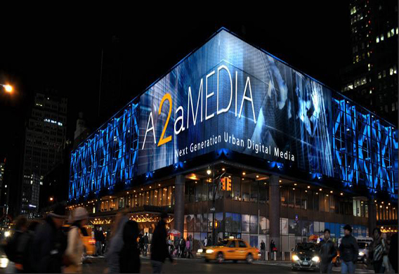 Top 5 LED Display LED Mesh LED Media Facade Supplier in Russia