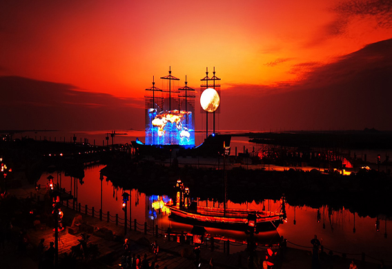 Professional LED Mesh for Stage Show Application