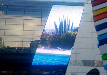 LED Curtain Screen in Bucharest Romania