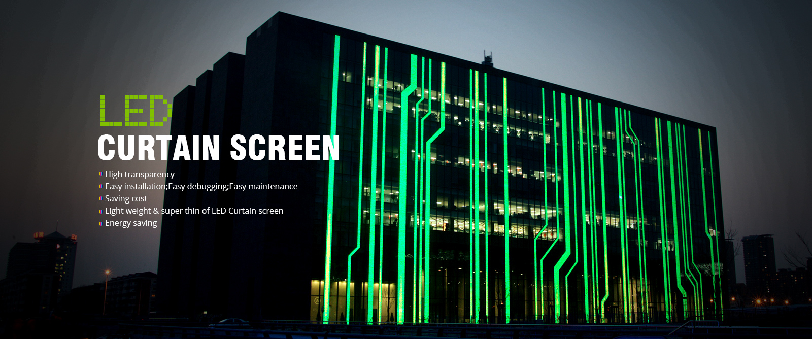 LED Media Facade Screen